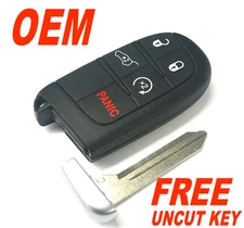 OEM 2014-2023 DODGE DURANGO 5 BUTTON HATCH REMOTE START SMART KEY FOB
