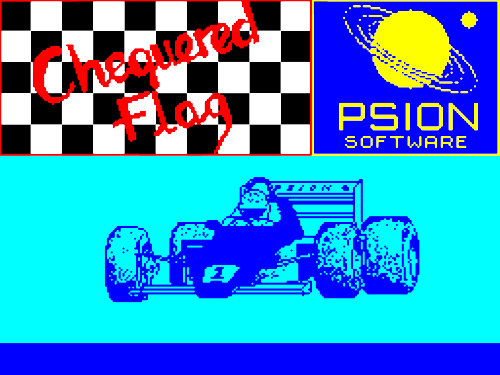 Chequered Flag : ZX Spectrum : 48K : Psion Software : Car Racing - Picture 3 of 5