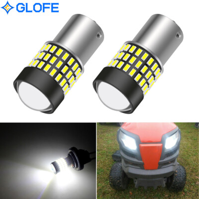 2 Super LED Light Bulbs For Farmall Ingersoll Bolens Simplicity