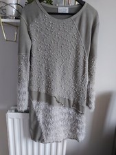 Elisa Cavaletti Daniela Dallavalle Ladies Grey Quirky Dress UK 14