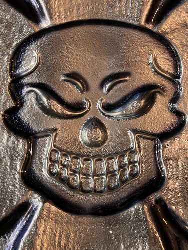 Skull Serving Platter Tray Dish Halloween Goth Decoration and Decor - Picture 2 of 8