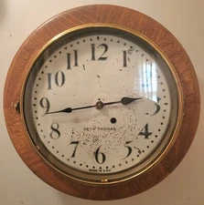 SETH THOMAS 8-DAY GALLERY CLOCK 