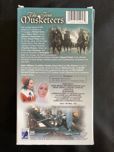 The Four Musketeers (VHS, 2003) - Bild 2 von 7