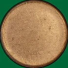 Lincoln Cent Blank Planchet Uncirculated UNC Coin #42272