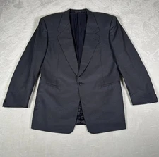 Canali Men Blazer Size US 40R EUR 50R 100% Wool Milano for Bernini Made in Italy