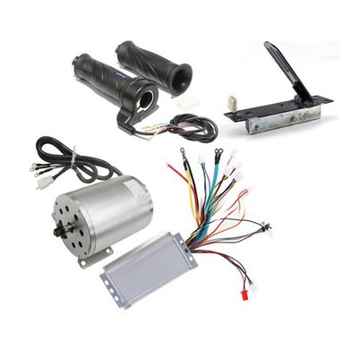 48V 1800W Brushless Scooter Motor w/ Controller Throttle Pedal E-Bike Razor Quad