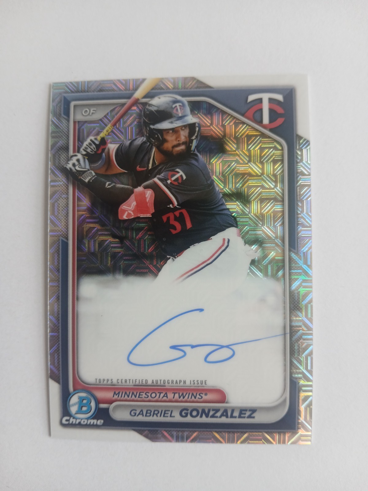 2024 Bowman Chrome - Mega Box Prospect Mojo Autographs Gabriel Gonzalez #BMA-GG
