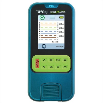 SOFTING CableMaster PoE, Verdrahtungs- und PoE++ Tester