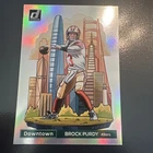 2024 Panini Donruss Downtown! #4 Brock Purdy SSP CASE HIT 49ers regular sized