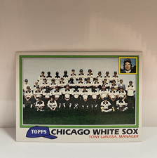 1981 Topps White Sox Team Checklist #664