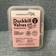 Legendairy Milk Duckbill Valves 6 Pack w Pull Tab Compatible With Spectra