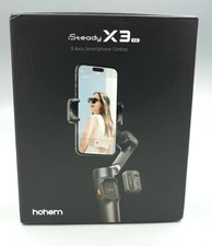 Hohem iSteady X3 SE3 Axis Gimbal Stabilizer - Black NEW