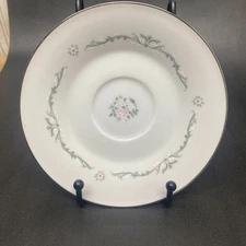 Vintage Signature Collection Petite Bouquet #114 Fine China 6" Saucer