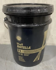 Lot of 10 Shell Rotella T1 SAE30 Standard Grade Diesel Oil