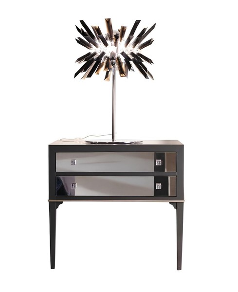 Italienische MöBel Design Kommode Modern Schwarz Luxus Holz MöBel Kommoden Neu-image