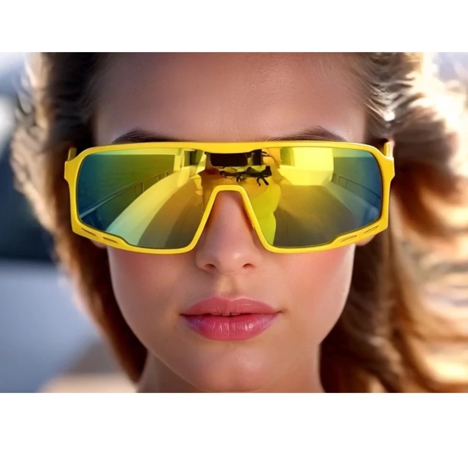 Fashion Women Sport Mirrored Lens Sunglasses Running Fishing Golfing Glasses New - Image 4 of 4