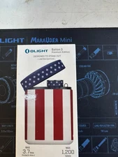 Olight Baton 3 Premium Limited Edition Stars and Stripes