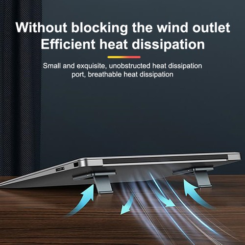 2PCS Laptop Stand Notebook Holder Riser Cooling Universal For Tablet Phone - Zdjęcie 5 z 14