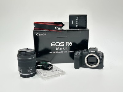 Canon EOS R6 Mark II + RF 24-105mm F4-7.1 IS STM 96000 Auslösungen MwSt.