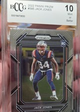 2022 Panini Prizm - Rookies Jack Jones #395 (RC)