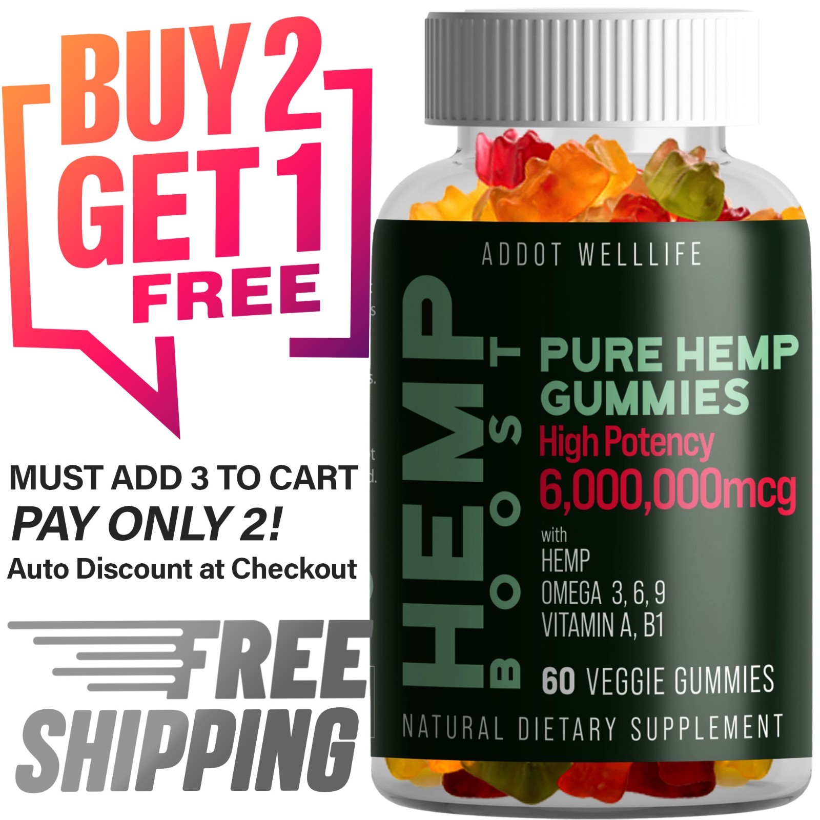 Vegan Calm Gummies – Natural Sleep, Stress, and Relaxation Support