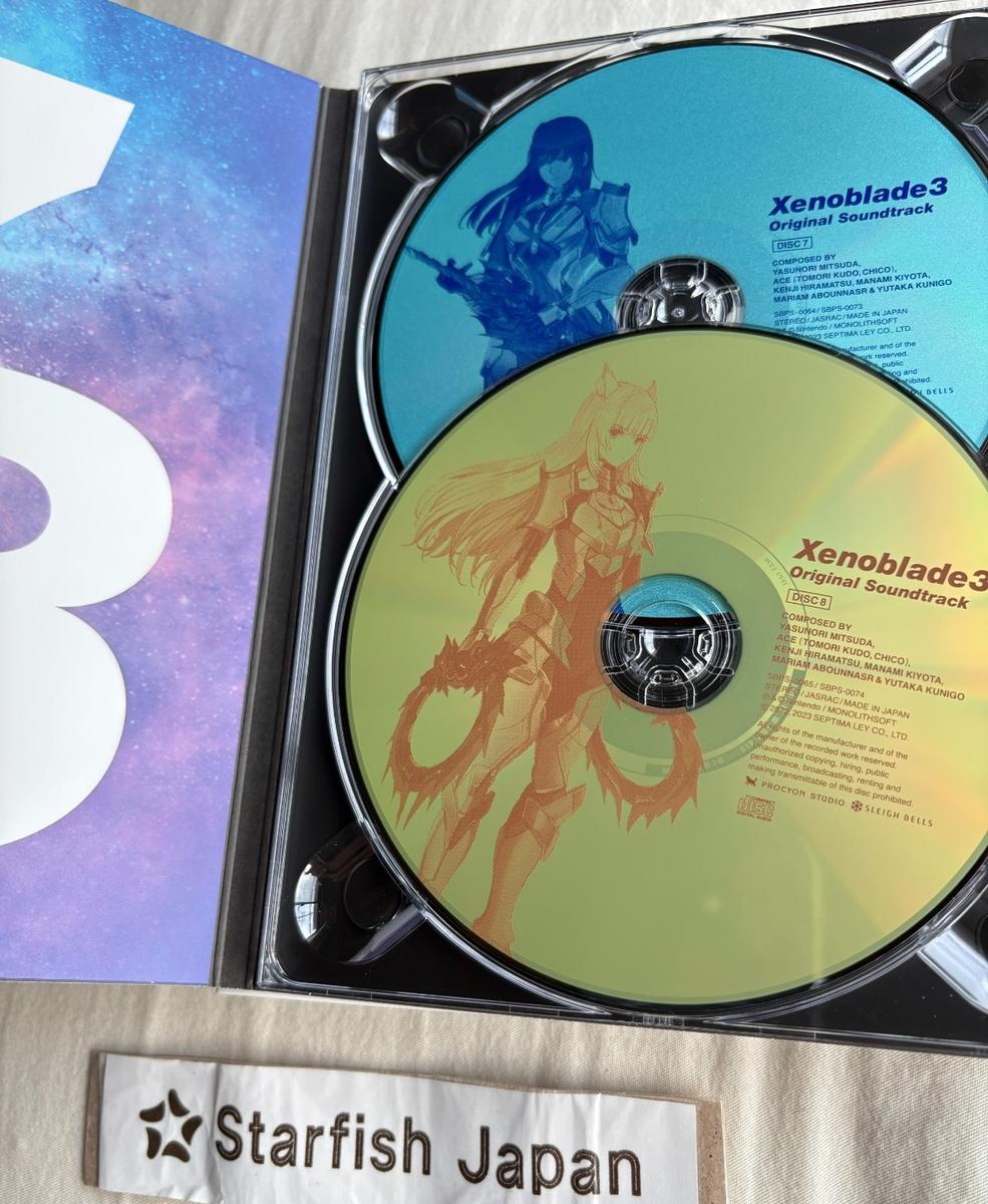 Xenoblade Chronicles 3 Original Soundtrack Complete Limited