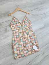 ASOS embellished pastel mini dress 8