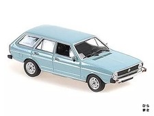 1/43 Scale Volkswagen Passat Variant 1975 Blue Minichamps