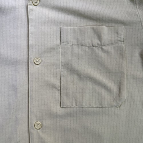 Lululemon Airing Easy Camp Collar Shirt Mens Medium Finch Yellow Preppy LM3EIES - Picture 9 of 23
