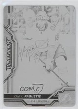 2018-19 Upper Deck Compendium Printing Plate Black 1/1 Cedric Paquette #738 2vh