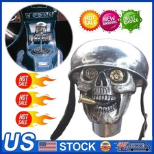 Skull Soldier Grip-handcrafted Gear Knobdevil Skull Car Stick Shifter Handle Jq