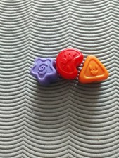 Red Purple & Orange Shade Colour Shapes For Kids To Play With Because It's good.