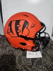 Chad Johnson And TEE Higgins Signed Cincinnati Bengals Rave Replica Helmet