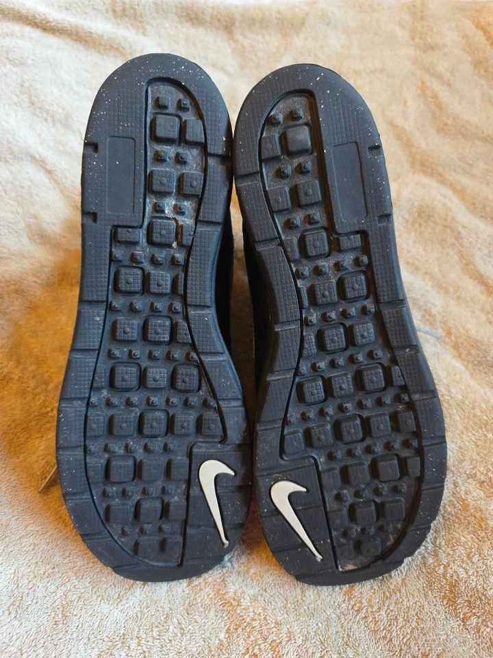 Мужские ботинки-утки Nike ACG Woodside 8 цвет серый/черный кожа водонепроницаемые - Изображение 4 из 4