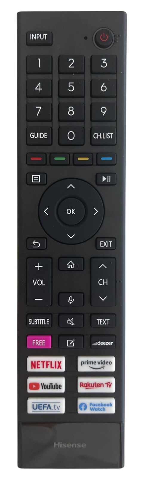Originale Hisense TV Fernbedienung 43A6G 50A7GQ 50E76GQ 55A6G 55A7GQ 7590₽