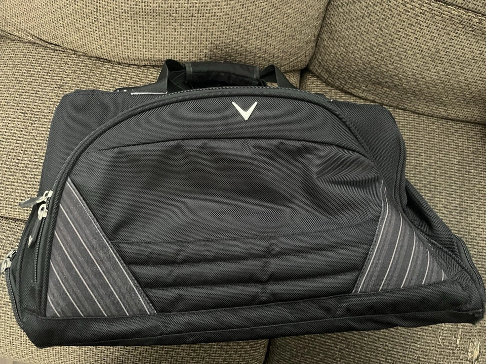 Bolso de Lona de Golf CALLAWAY Nylon Fin de Semana Viaje Hombro Mano Cremallera Foto 4 de 4