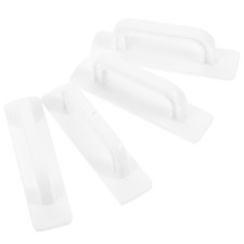 Self-Adhesive Cabinet 4 PCS Peel and Stick Drawer Pulls No-Drilling Handles