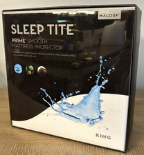 Malouf PR1ME SleepTite Smooth Mattress Protector, King Size, Brand NEW, SL0PKKMP