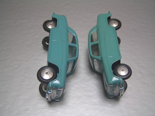 Corgi Toys 201 Austin Cambridge Turquoise blue made in Gt Britain 1/43 scale NM - Picture 12 of 12