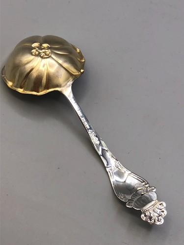 Spartan by Baker Manchester Sterling Silver Cream or Sauce Ladle 5 1/8" - Picture 3 of 5