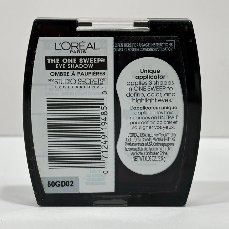 Loreal 819 THE ONE SWEEP Eye Shadow Trio Natural For All Eyes NEW #819 L’Oréal - Image 2 of 4