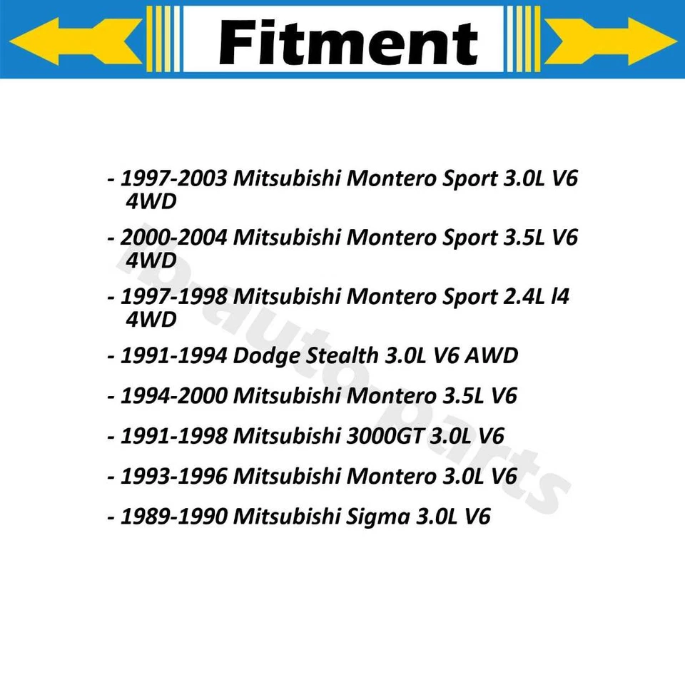 2x Brake Hose Line Rear Outer For 1991 1992 1994 Dodge Stealth 3.0L AWD - Image 2 of 4