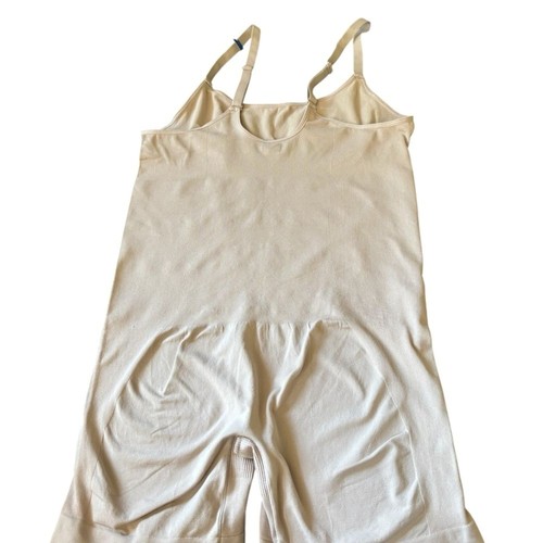 Maidenform Seamless Romper Firm Control Shaper Sz XL 16/18 Tan Cool Comfort NWT - Picture 7 of 9