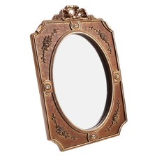 Decorative Mirror: Wall Mirror Decor - Small Arched Vintage Vanity Table
