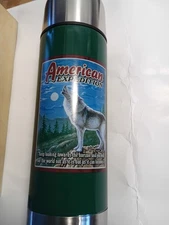Wolf American Expedition Thermos Green 24oz New