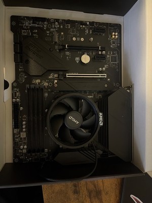 AM4 Motherboard B550 Gaming Plus w/ AMD Ryzen 5 5500