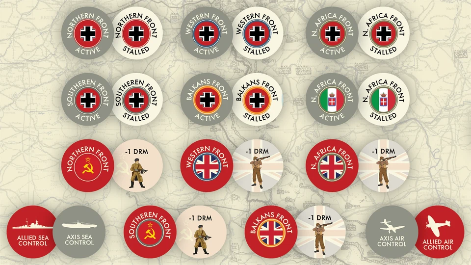 Worthington Games Europe At War: 1940 Solitario Foto 2 de 4