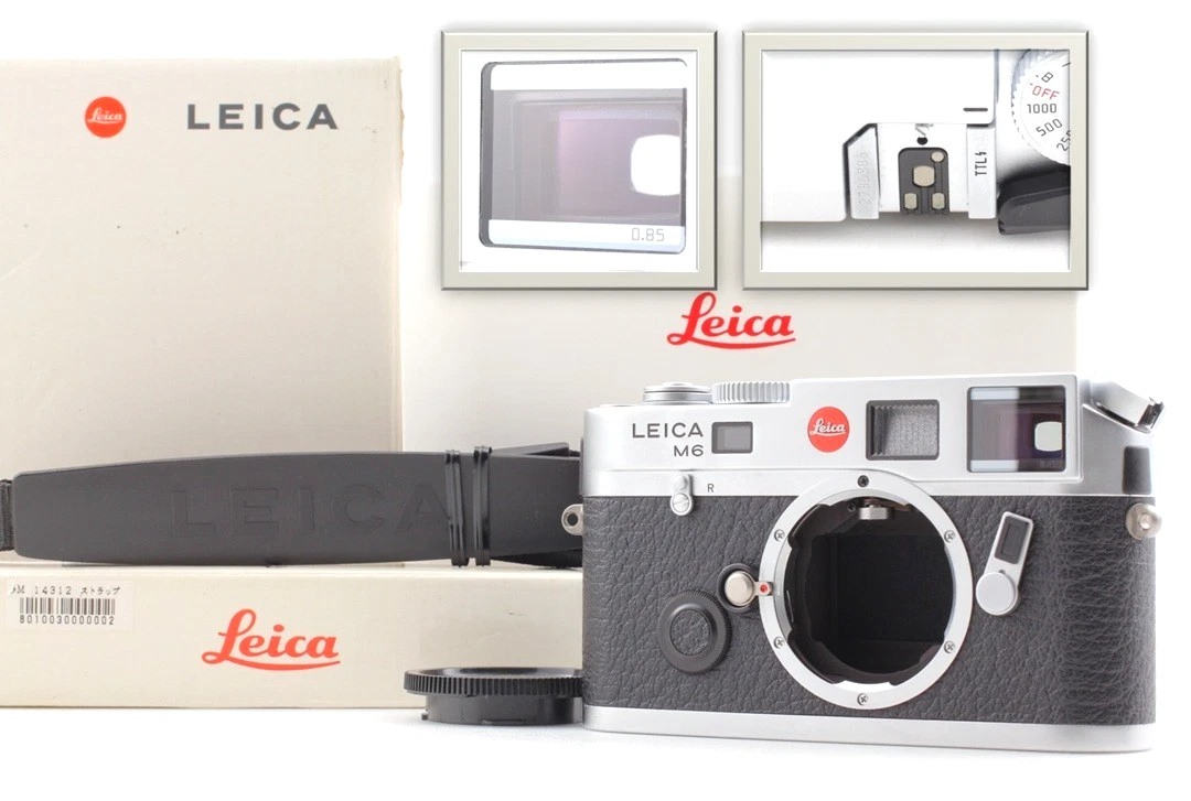 【美品】Leica ライカ M6 Non TTL 0.72 ボディ シルバー Used Leica M6 TTL .72mm Silver [10434] | MPB