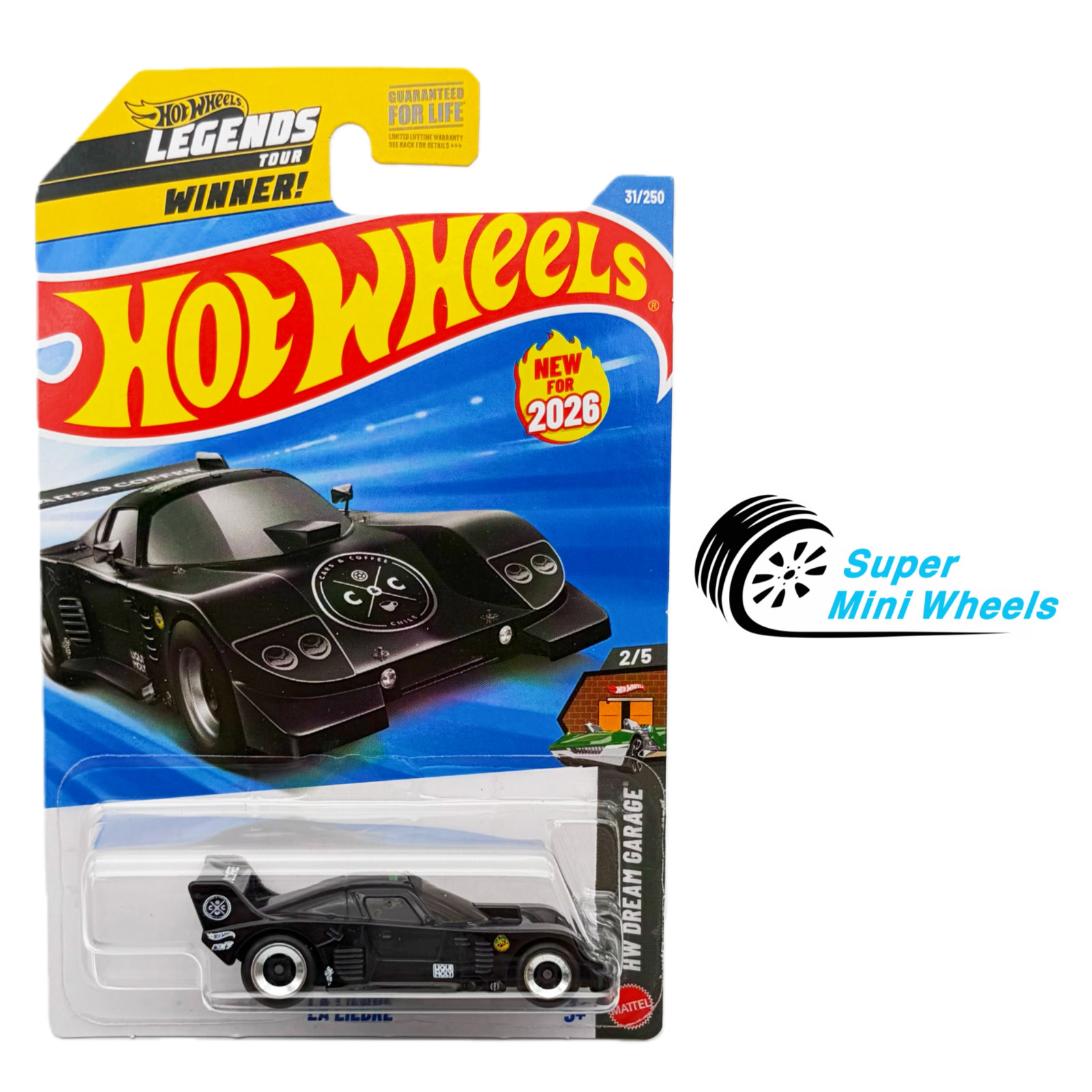 Hot Wheels 2026 #31 LA Liebre Black