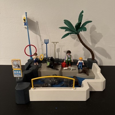 Playmobil 3135 Seehundbecken/ Robbenbecken / Seelöwe für Zoo Tierpark